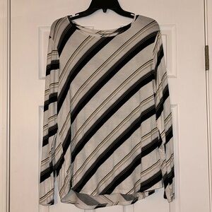NWT long sleeve striped tshirt